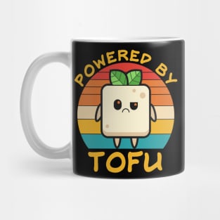 Powered By Tofu Retro Apparel‌ Mug